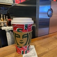 เมนูของร้าน Starbucks อาคารผู้โดยสารขาออก (ในประเทศ)