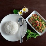 กะเพราในสวน Kaprow indy