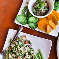 เมนูของร้าน ครัวนุชา เชียงคานฮิลล์รีสอร์ท