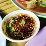 เมนูของร้าน ร้านลาบอุบล คนโก้ ซอยเทียนทะเล 7