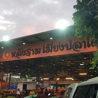 หน้าร้าน หลังรามเมี่ยงปลาเผา สาขา บางบัวทอง