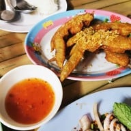เมนูของร้าน ร้านลาบอุบล คนโก้ ซอยเทียนทะเล 7