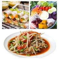 สลัดโรล และเมนูสลัดผักไฮโดรโปนิกส์