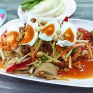 เมนูของร้าน ยำมั่วนัวคัก