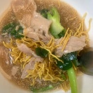 เมนูของร้าน ราดหน้ายอดผัก กกท. กกท.
