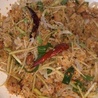 เมนูของร้าน ยำแหนมคลุก ป้าแจ่ม ตลาดอัศวิน