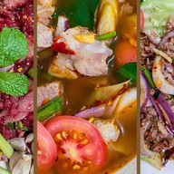 ซกเล็กยโส-สามโคก (ลุงเตี้ย) ลาบ ส้มตำ จิ้มจุ่ม