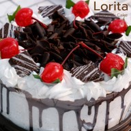 เมนูของร้าน lorita fresh milk cake ตลาดเสรี