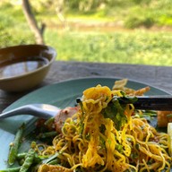 เมนูของร้าน บ้านริมวัง