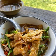 เมนูของร้าน บ้านริมวัง