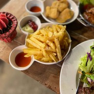 เมนูของร้าน Burg mans สเต็ก สาขาวังทอง