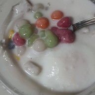 เมนูของร้าน น้องบัวลอย ศูนย์อาหารตลาดนัดลุงออม