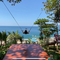 Rock Beach Swing