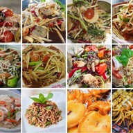 เมนู ต้มตำยำย่าง..(ขนนไทยโบราณ)#ปุ้ยกะอั๋น# หน้าวัดบางพึ่ง