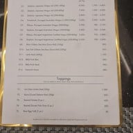 เมนู CUT CUT Raw & Grilled