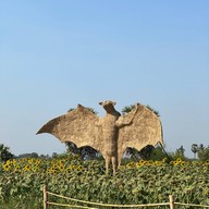 หุ่นฟางยักษ์ บ้านคลองใหญ่