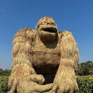 หุ่นฟางยักษ์ บ้านคลองใหญ่