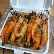 ปลาหมึกย่าง / หมึกย่าง / กุ้งเผา พระเจ้าจอร์จ
