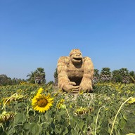 หุ่นฟางยักษ์ บ้านคลองใหญ่