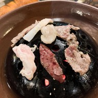 เมนูของร้าน หมูย่างเจงกีสข่าน