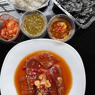 เมนูของร้าน Mugdong x เต้นตามกุ้ง สันติธรรม