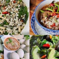 ขนมจีน ส้มตำ อาหารตามสั่ง ข้าวปุ้นซาว ข้าวปุ้นก้อย โคราช  ร้านข้าวปุ้นซาว ข้าวปั้นก้อย โคราช