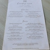 เมนู The Sundeck Phuket