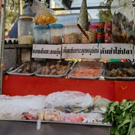 หน้าร้าน น้องฟ้าข้าวต้มกุ้ยใบเตย หมู่บ้านรัตนโกสินทร์ รังสิต