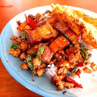เมนูของร้าน ร้านสีส้ม อาหารตามสั่ง