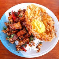เมนูของร้าน ร้านสีส้ม อาหารตามสั่ง