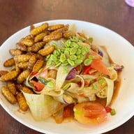 เมนูของร้าน ส้มตำซาดิสบางแสน -