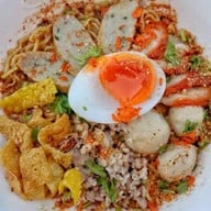 เส้นหมี่ไก่ฉีก อร่อยเละ พระโขนง