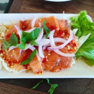 เมนูของร้าน สวนชะลอม