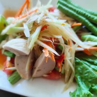 เมนูของร้าน สวนชะลอม