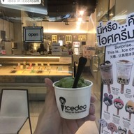 เมนูของร้าน IceDEA หอศิลปวัฒนธรรมแห่งกรุงเทพมหานคร