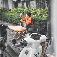 กาแฟสด ณ วันสุข คาเฟ่ สไตล์นั่งเล่นฟังเพลง