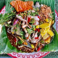 ยำสะเดิด&ข้าว -