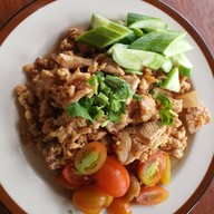 เมนูของร้าน สุกี้สากเหล็ก "เจ๊แต๋ว"