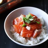 เฮงเฮียเฮีย แซลมอนดองซีอิ้วเกาหลี พิซซ่าญี่ปุ่น ข้าวหน้าหมูทอด สาขา2 โคกหม้อ แซ่บซี๊ด