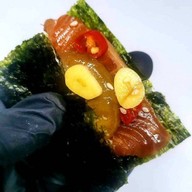 เฮงเฮียเฮีย แซลมอนดองซีอิ้วเกาหลี พิซซ่าญี่ปุ่น ข้าวหน้าหมูทอด สาขา2 โคกหม้อ แซ่บซี๊ด