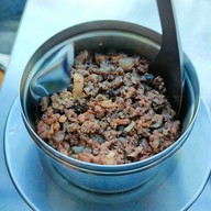 เมนูของร้าน เกาเหลาเลือดหมูซอยแฉล้ม ซอยแฉล้ม