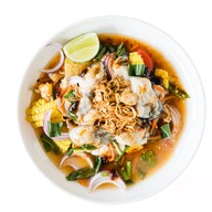 เมนูของร้าน ครัวลับท้ายซอย 11 : ก๋วยเตี๋ยว ตามสั่ง กาแฟสด น้ำแข็งใส -