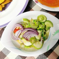 เมนูของร้าน หมูสะเต๊ะแม่เฉลียว  (Moo satay mae cha liew)