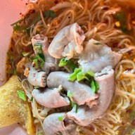 เมนูของร้าน ร้านต้มเลือดหมูคุณติ๊ก@ท่าข้าม ท่าข้าม