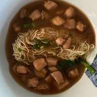 เมนูของร้าน แซ่พุ้น ข้าวหน้าไก่หล็อกหงาทิ้น ศาลเจ้าพ่อเสือ