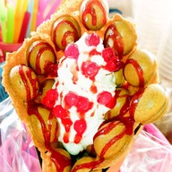 SkyTea วาฟเฟิลฮ่องกง,ชานมไข่มุก