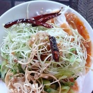 เมนูของร้าน ขนมจีนบุฟเฟ่ต์ สวนผัก