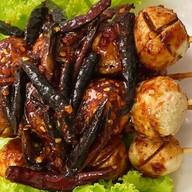 ลูกชิ้นปิ้ง น้ำจิ้มปากปลิ้น🔥🌶️