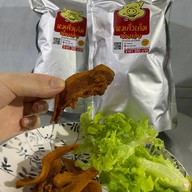 เมนูของร้าน ต้มเลือดหมูนายเส่ย