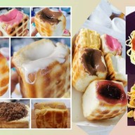 ปังปิ้งไส้ทะลัก ข้างธนาคารออมสินเก่า